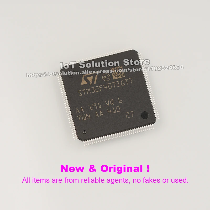 STM32F407ZGT7 LQFP-144 20x20x1 4 мм