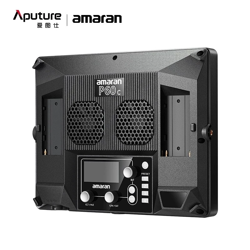Aputure Amaran P60c RGB цветная светодиодная лампа для фотоссветодиодный емки в помещении