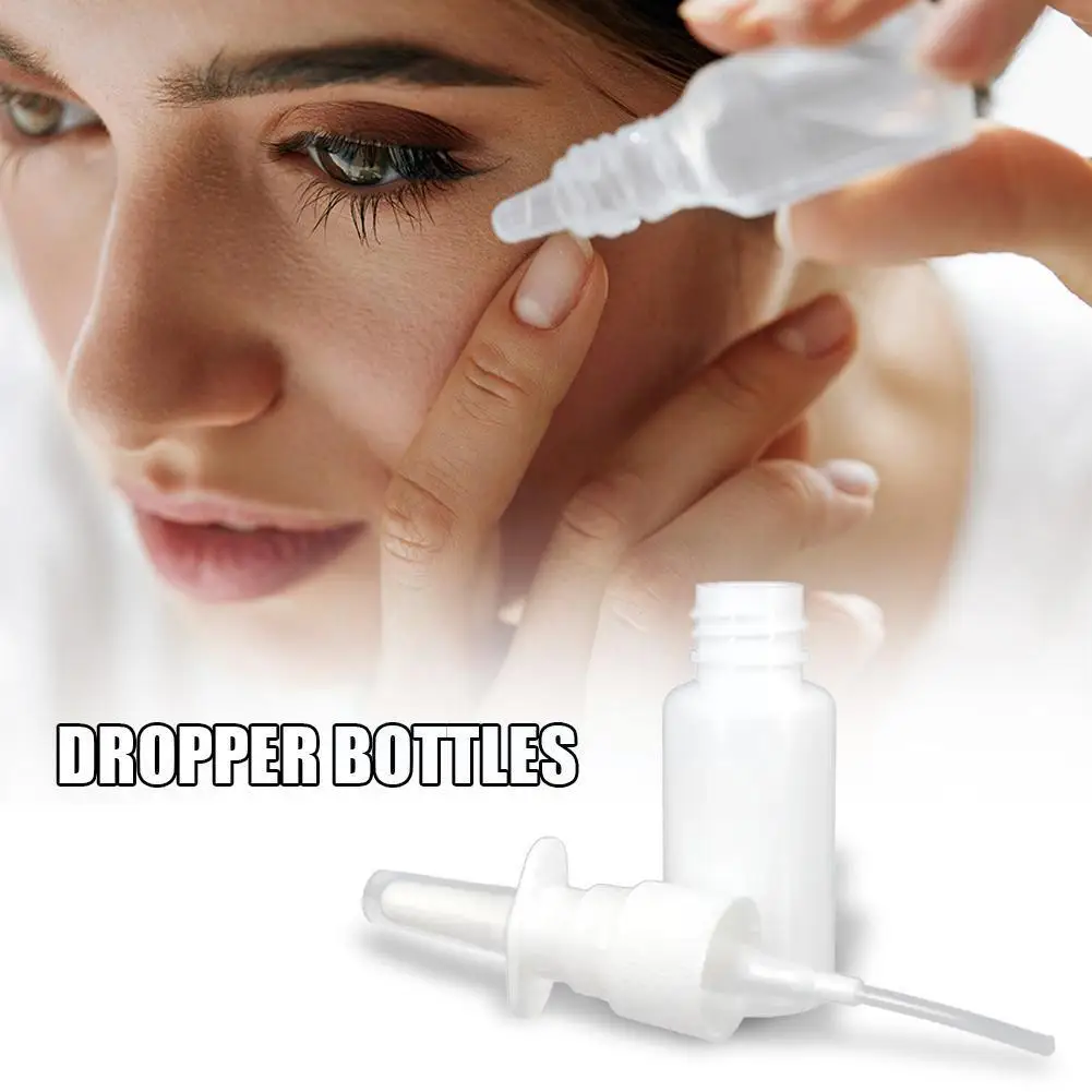 

15ML Empty Bottle Plastic Nasal Spray Bottles Pump Sprayer Mist Nose Spray Refillable Bottles For Medical L3G5