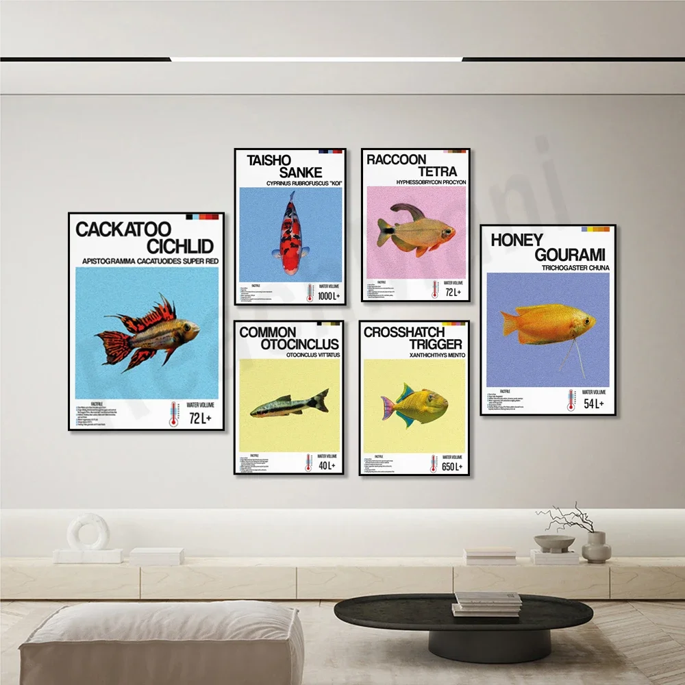 Декоративная рыба Рыба-триггер Crosshair Рыба Тетра Тайшо Отоцинклю Рыба-медовые