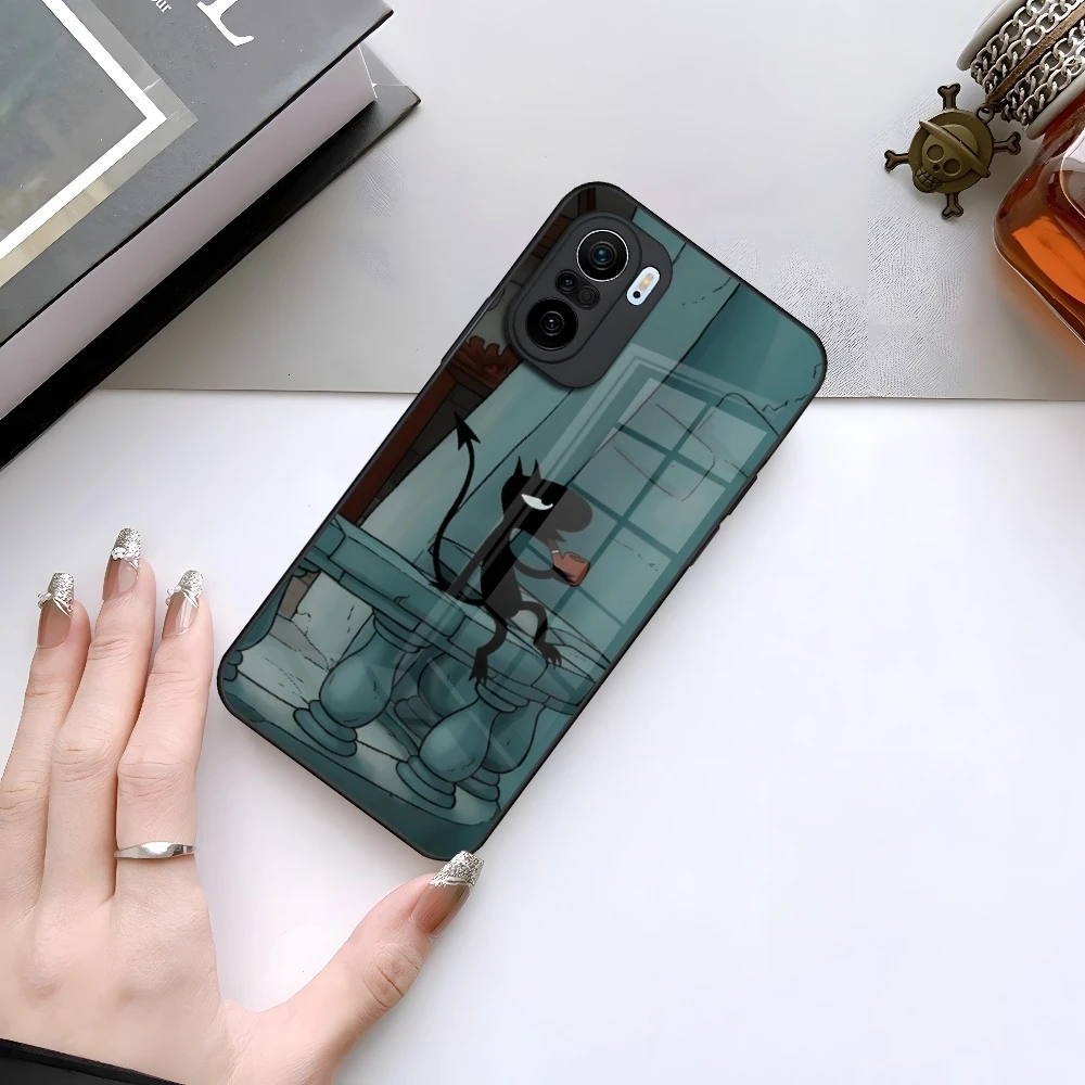 Фото Чехол для телефона Anime-D-Disenchantments для Xiaomi 17 Redmi Note 15 14 13 T Pro plus, стеклянный чехол №4