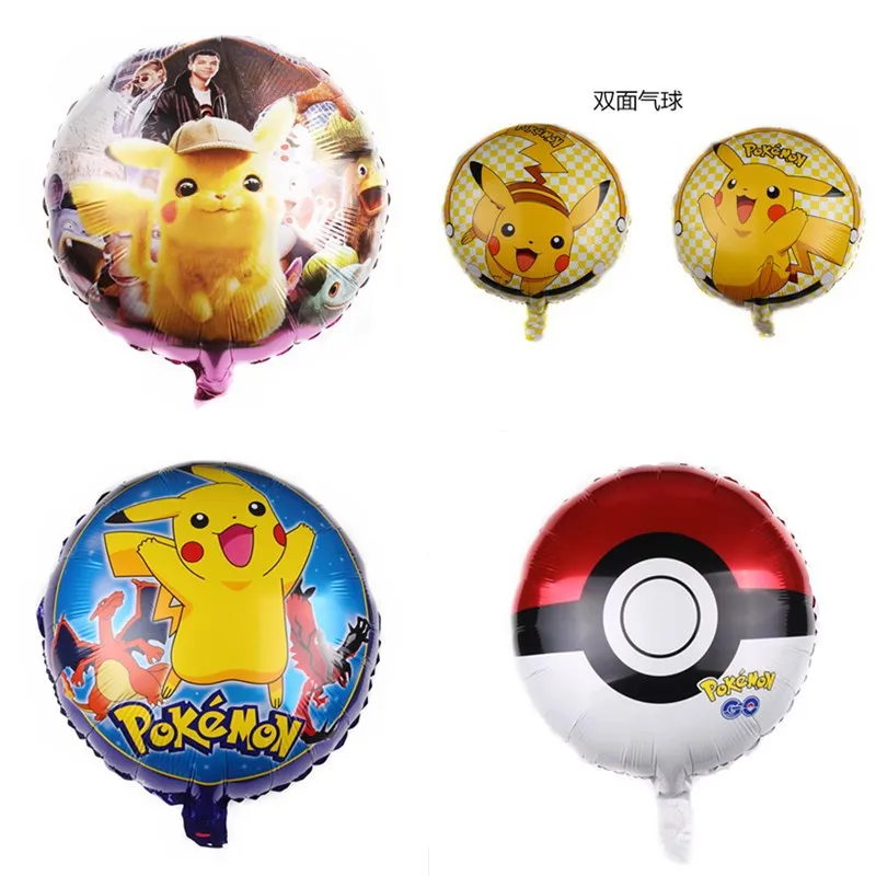

18-inch Pikachu Elf Ball Aluminum Film Balloon Magic Elf Ball Cartoon Children's Toy Birthday Balloon Gift