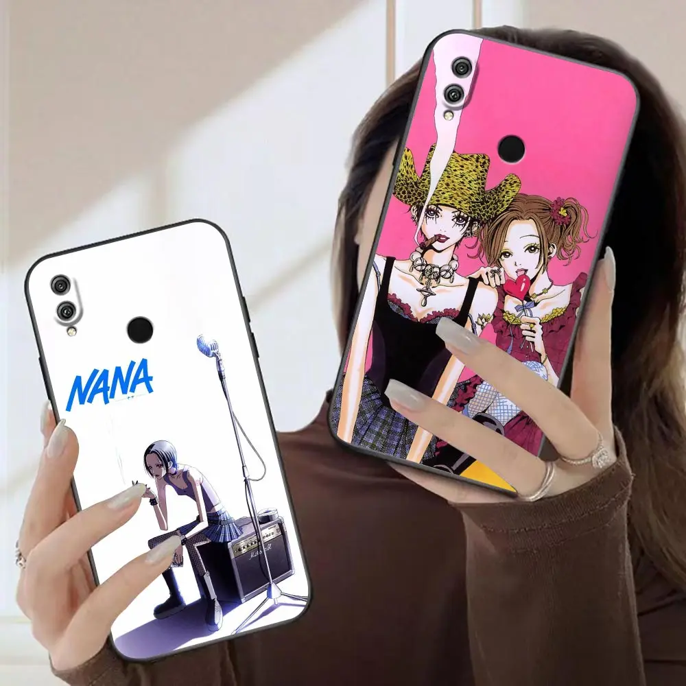 

Japan Anime Nana Oosaki Nana Phone Case For Honor 60SE 50 30i 30 Youth 20s 20e 20 10 9x 9a 9c 9s 8s 8x x8 Lite Pro Black Cover