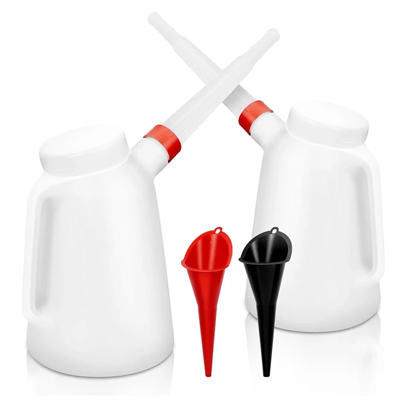 2 упаковки контейнер для масла 5 кварт автомобильный диспенсер баночка с крышкой