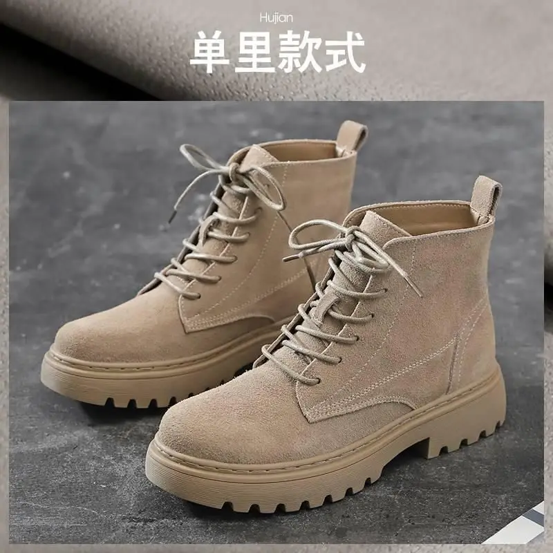 

Martin Boots Womens 2022 Winter New British Frosted Snow Boots Women's Short Boots Women