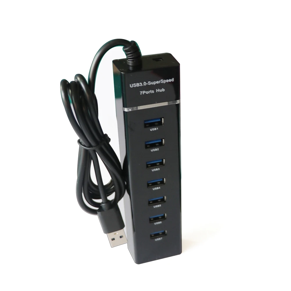 

USB 3,0 USB 2,0 7 портов разветвитель адаптер Длина кабеля 120 см для настольного ПК телефон