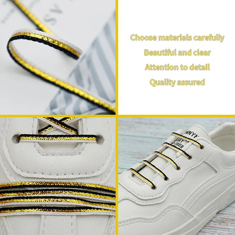 

1 Pair 120/140/160cm Mixed Color Shoelaces For Sneakers Metal Wire Three-color Weave Shoe Laces Width 3.5mm For Adult and Kids