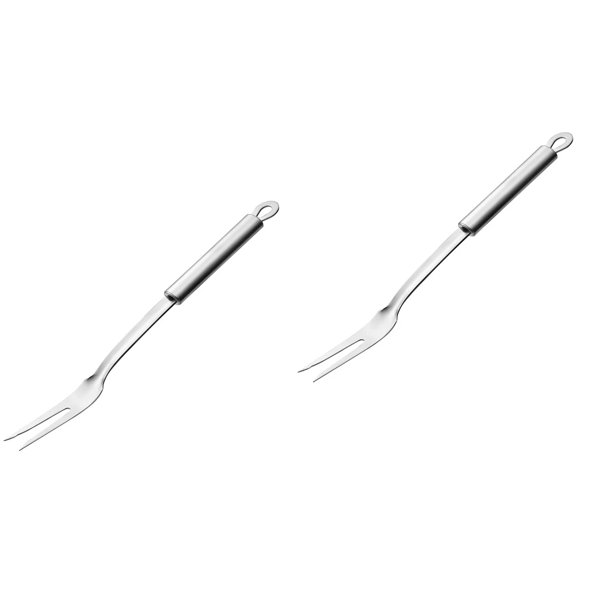 

Fork Grilling Bbq Stainless Turners Steel Barbecue Grill Utensils Cook Meat Pot Kitchenaccessories Cooking Roasting Turkeysticks