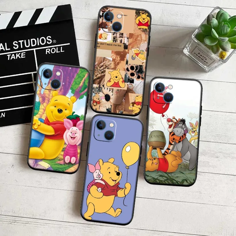 Новый высококачественный чехол для телефона Kubuś Puchatek Xiaomi Mi POCO C50 C51 C55 C65 X6 F6 F5 M6 9T A1