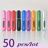 103050pcs portable mini refillable perfume bottle with spray scent pump empty cosmetic containers atomizer bottle for travel