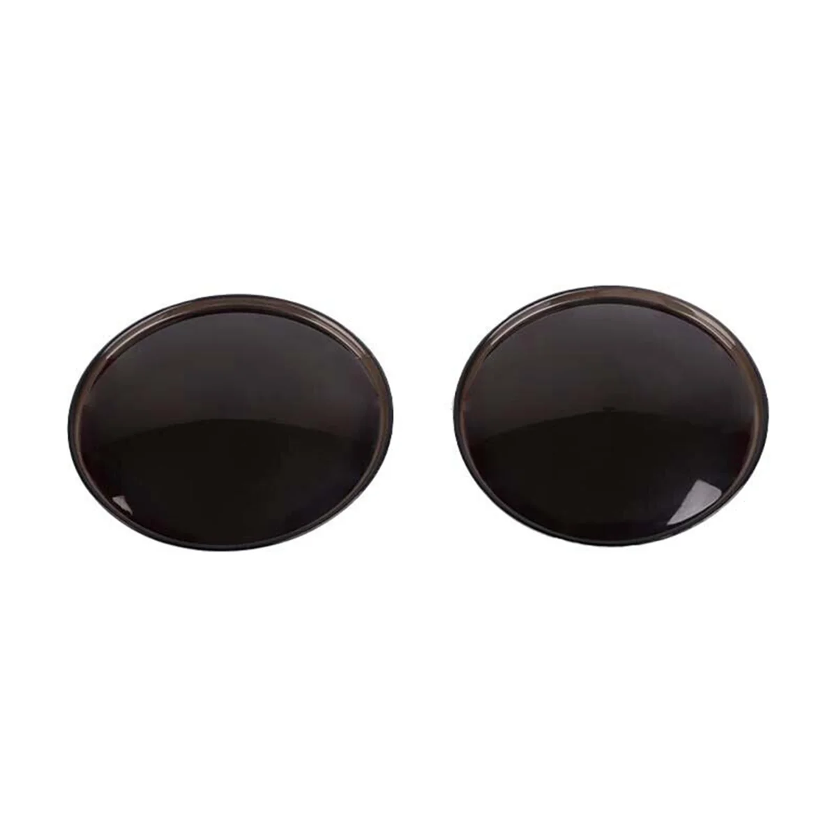 

For Toyota 4Runner 2014-2023 Car Front Fog Light Lamp Cover Decoration Trim Bezels Accessories Smoked Black