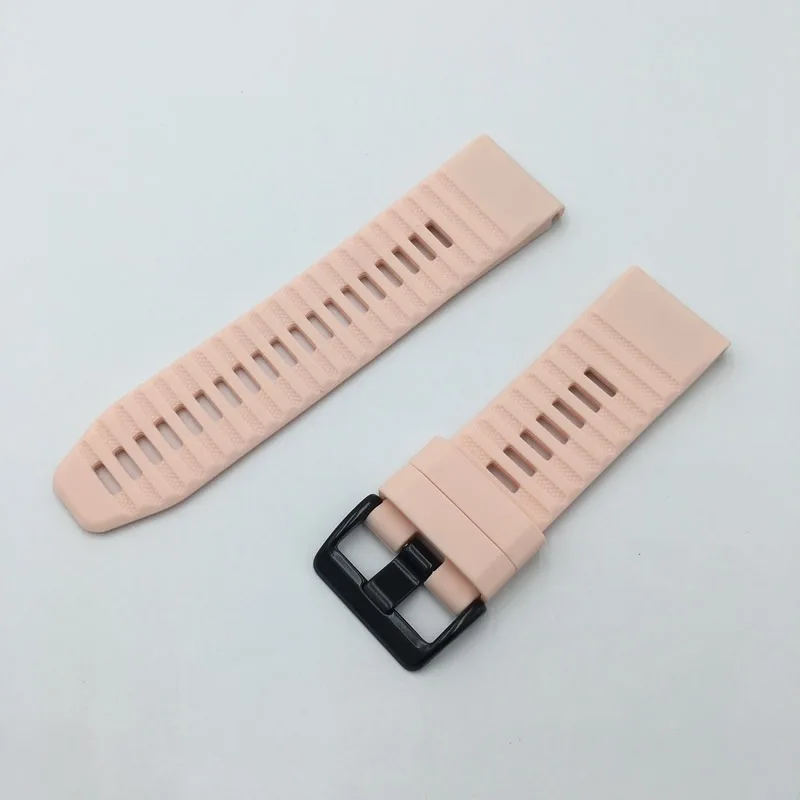 22mm 26mm Quick Release Silicone Strap for Garmin Fenix6x/6S Pro Official 5X Replacement Watchband for Garmin Fenix7 7X 6X Watch
