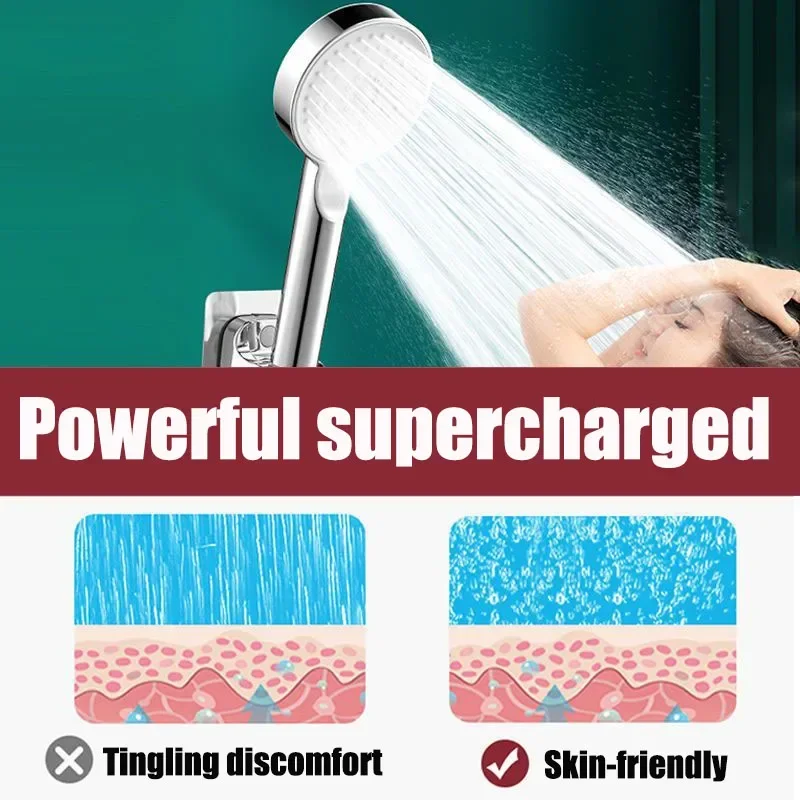 Смеситель для душа с функцией экономии воды под высоким давлением Shower 5 режимов