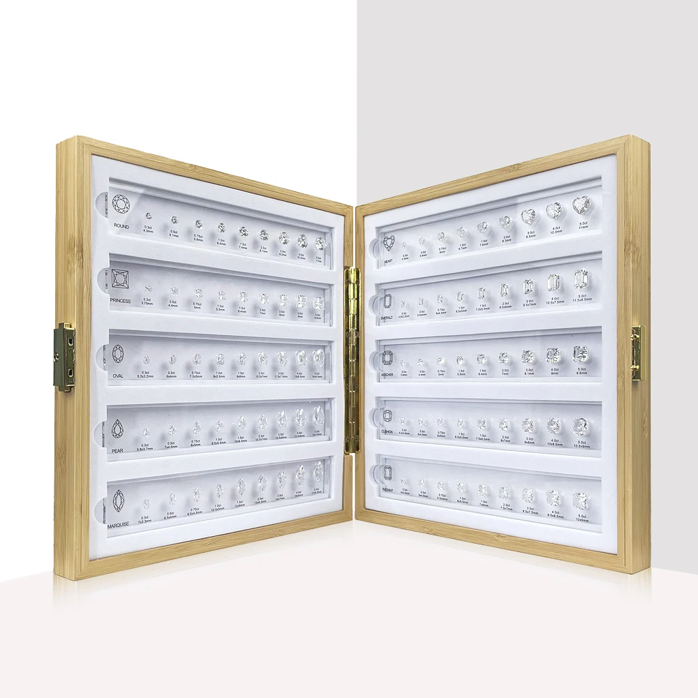 Алмазный селектор набор ювелирных инструментов 10 форм эталонная таблица размера