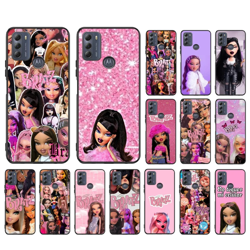 

Bratz Phone Case for Motorola G22 G60 G52 G100 GStylus G30 G10 G20 G50 GPure E32 E20 E40 E7Power Edge20lite OneAction