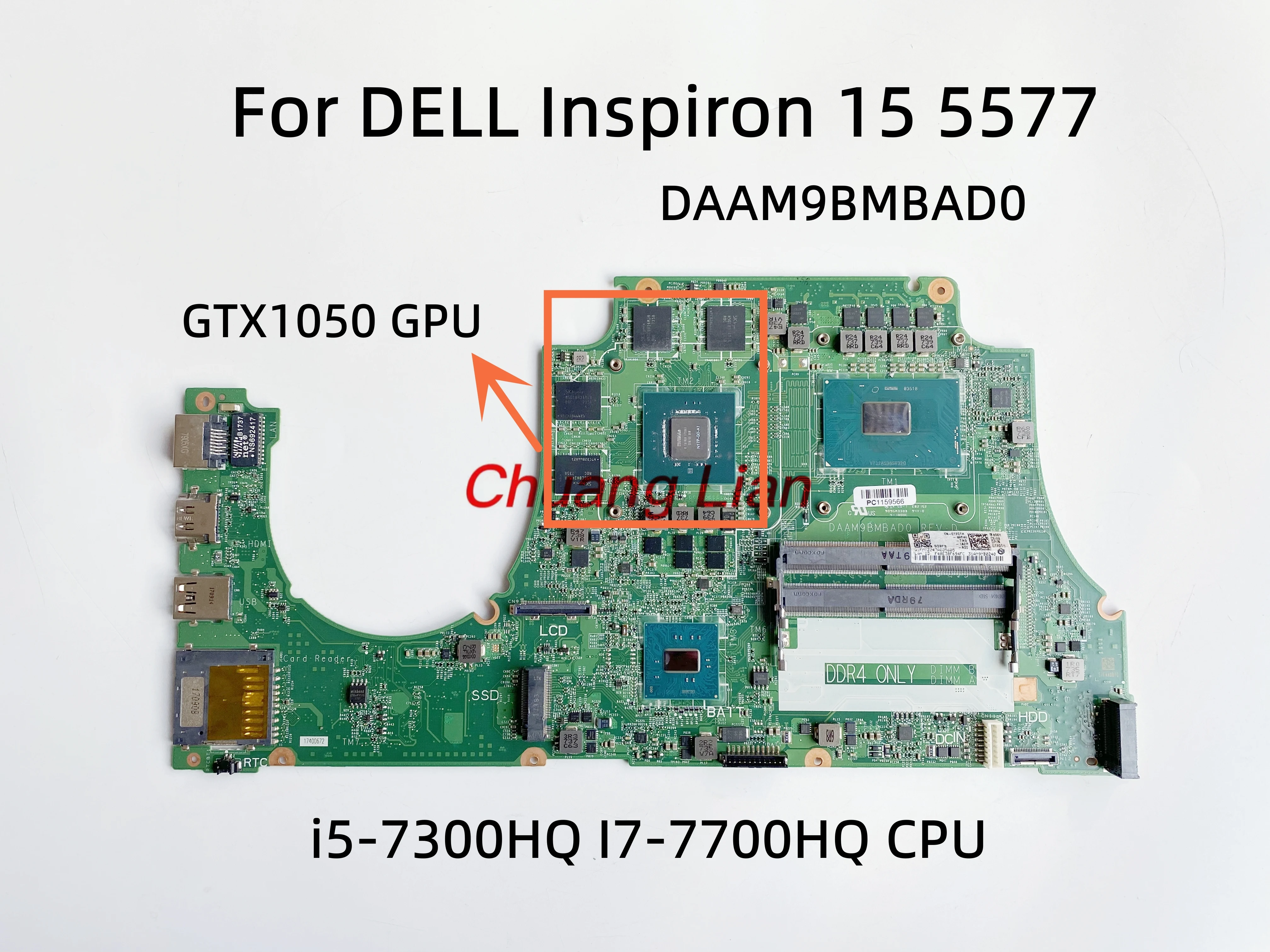Intel core i7 7700hq cpu
