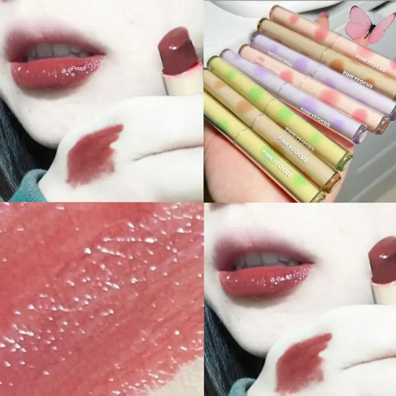 

Iced Tea Mirror Lip Glaze Watery Lip Gloss Waterproof Long Lasting Jelly Lipstick Easy To Wear Lip Tint Womon Beauty Lip Makeup