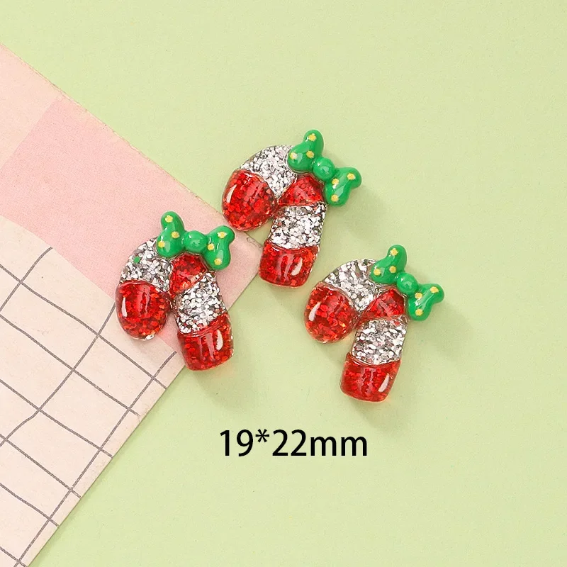 10 шт. резиновые Мультяшные Санты елки лось снеговик колокольчики камень с