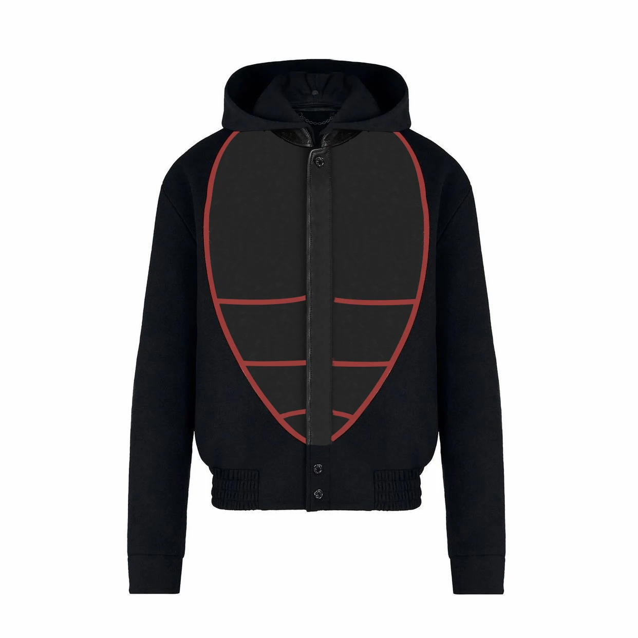 

Куртка NIGO из натуральной кожи с капюшоном # nigo11021