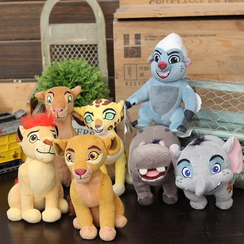 

2023 New The Lion Guard Kion Bunga Fuli Sim Ba Rafiki Timon Pumbaa Lion King Plush Stuffed Animals Ornaments Collection Toy Gift
