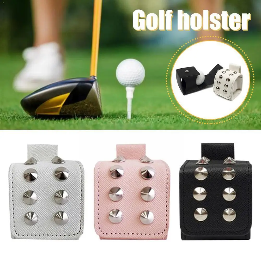 

Golf Storage Bag Ball Nail Storage Holster Outdoor Golf Sports Mini Waist To Carry Convenient Suitable For Game Practice To G4d1