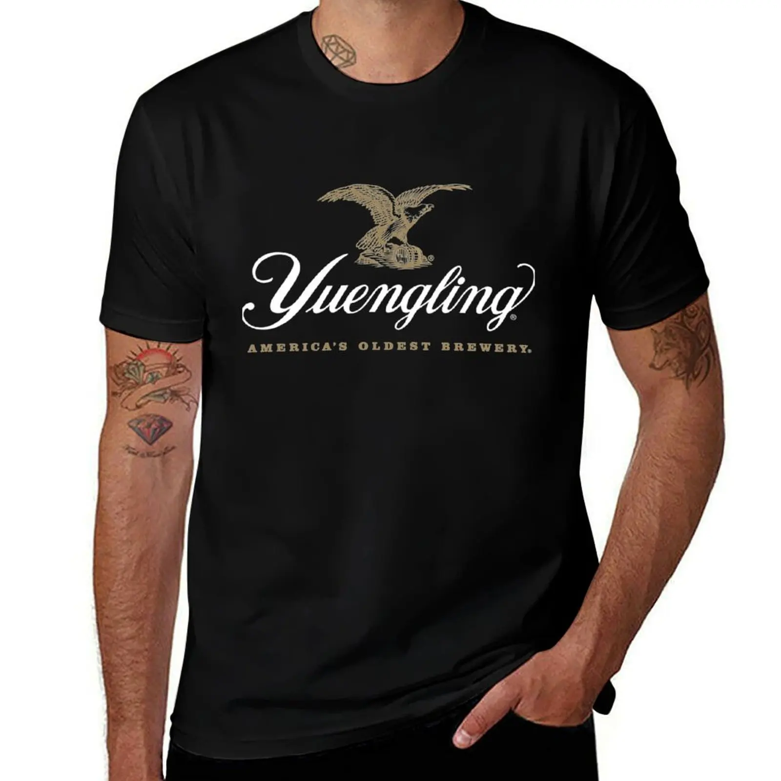 Фото THE PARTY - Футболка Yuengling Essential, легкая футболка для походов №1