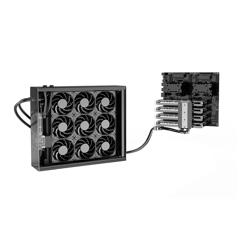 Внешняя мультиграфическая карта раствор водяного охлаждения разделенное