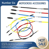 motocross braided steel hydraulic reinforced brake line clutch oil line pipe motorcycle clutch cable connection line
