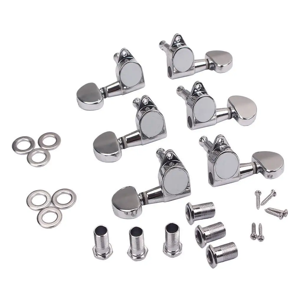 6 шт./компл. струны для классической гитары механические колки головки 3L 3R