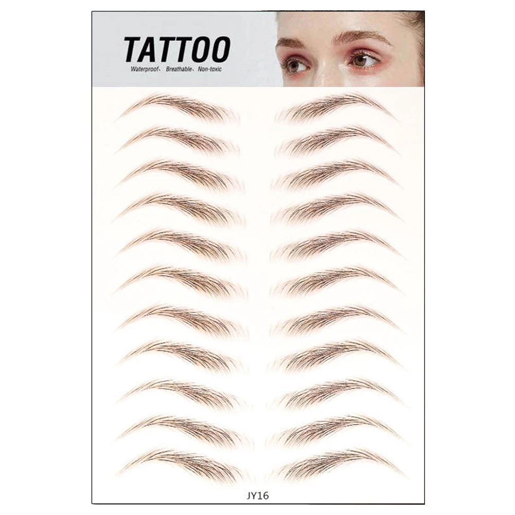 

Подлинные стойкие Стикеры для бровей 4D, похожие на волосы, без повреждений, косметический инструмент для макияжа