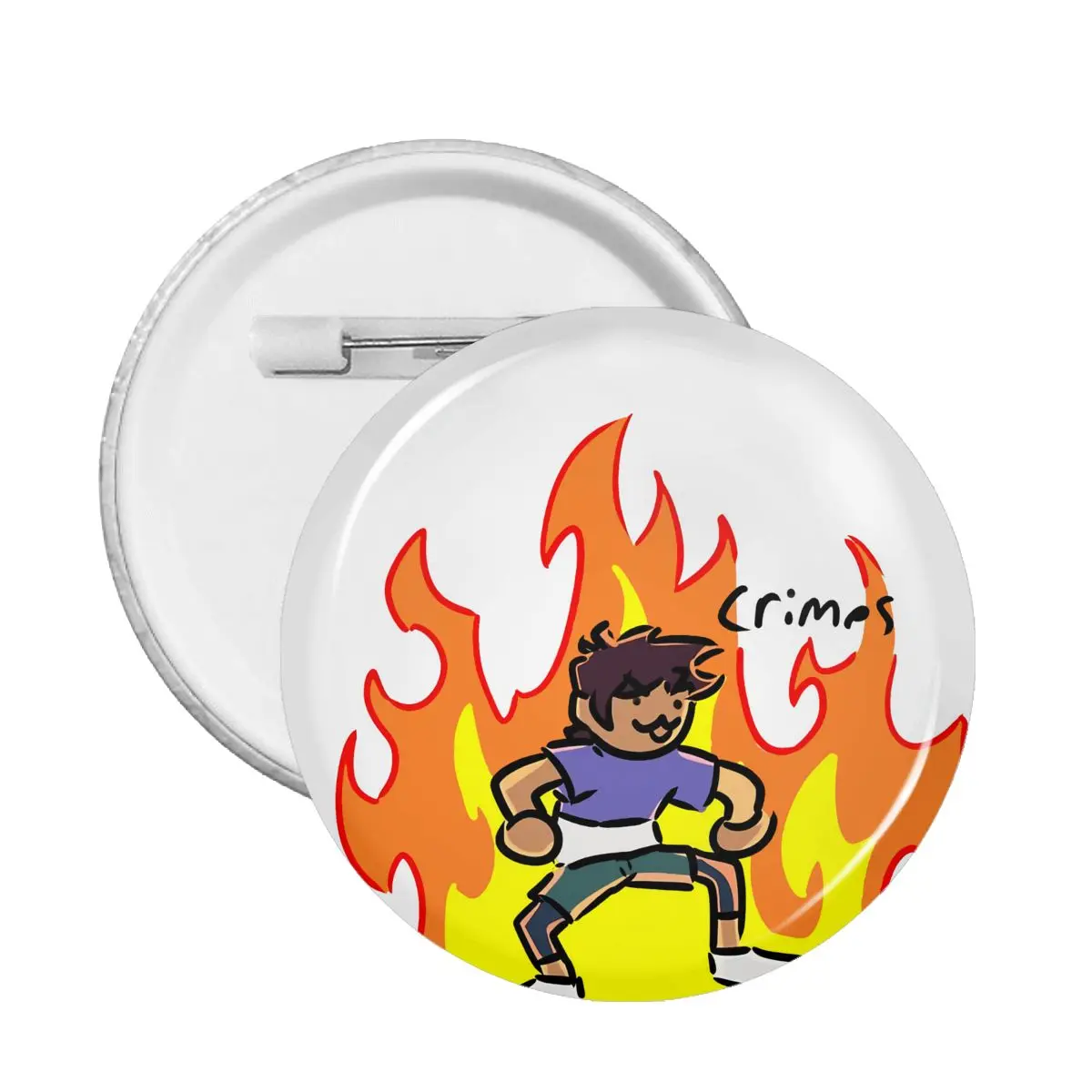 

The Owl House TV Luz с огненной булавкой, Значки для фотографий, броши для сумки, Бейджи для друзей