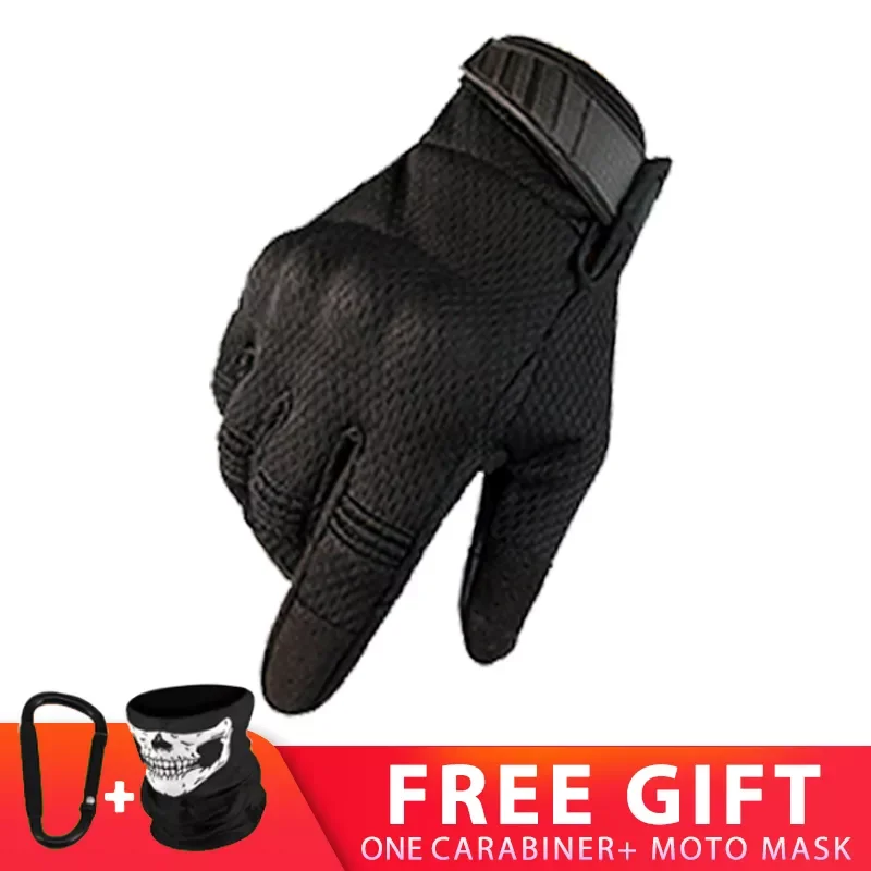 

Мотоциклетные Перчатки, летние дышащие тактические мотоциклетные перчатки с закрытыми пальцами, мотоциклетные перчатки для сенсорного эк...
