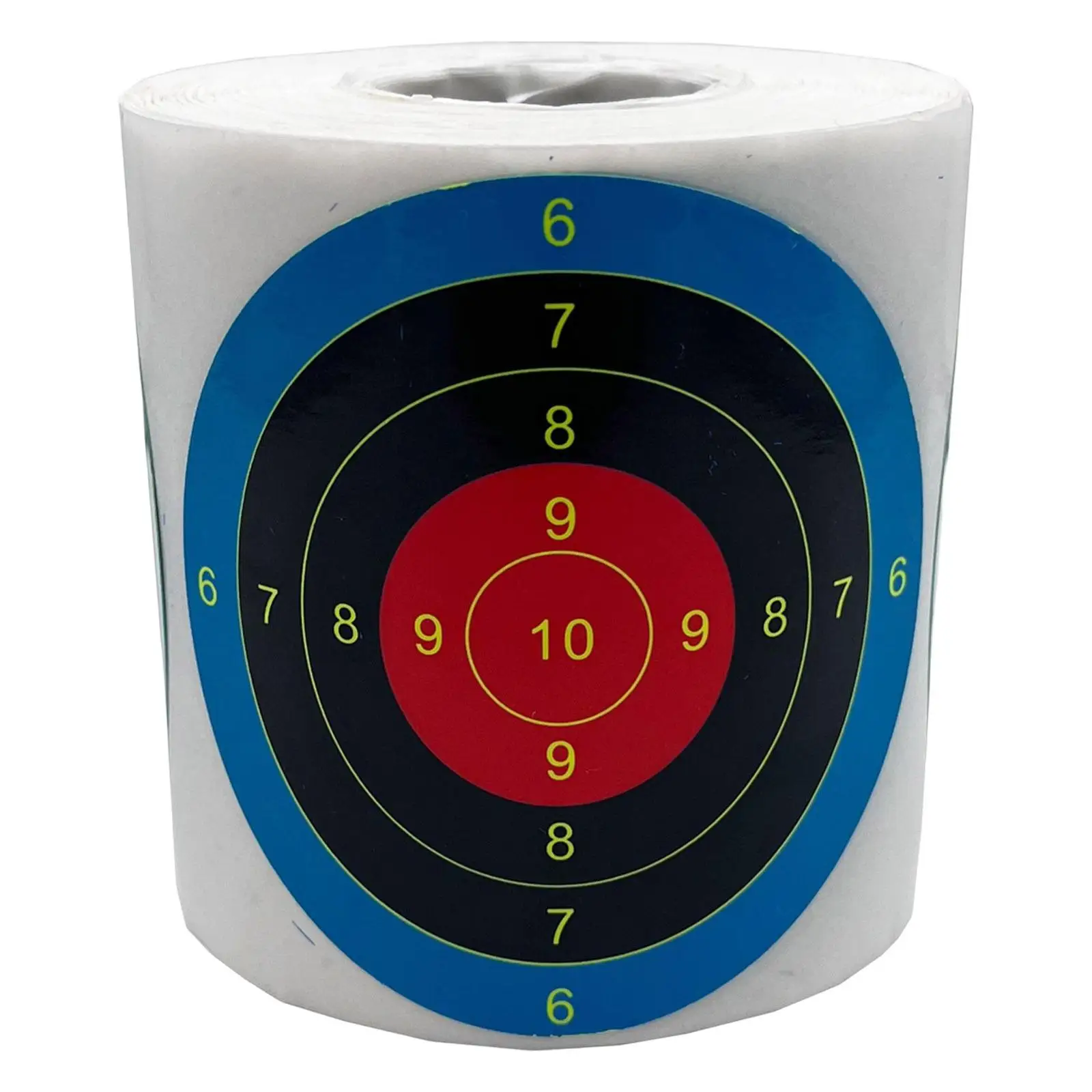 

250 Pieces Splash Targets, Round Self Adhesive Exercise Reactive Target, 3inch Paper Targets Roll