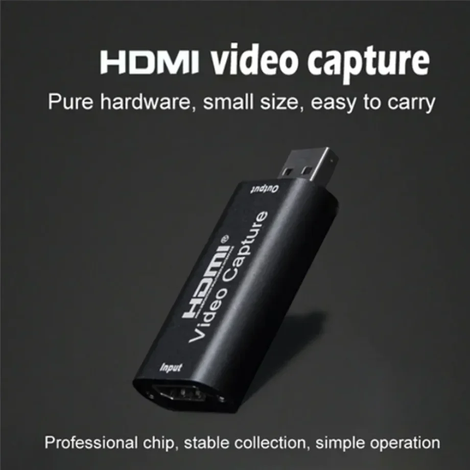 Фото НОВАЯ карта видеозахвата 4K/1080P USB 3.0/2.0 HDMI для PS4 PC Camera Live Stream Recorder - Placa De Video Game Grabber Box HD №2