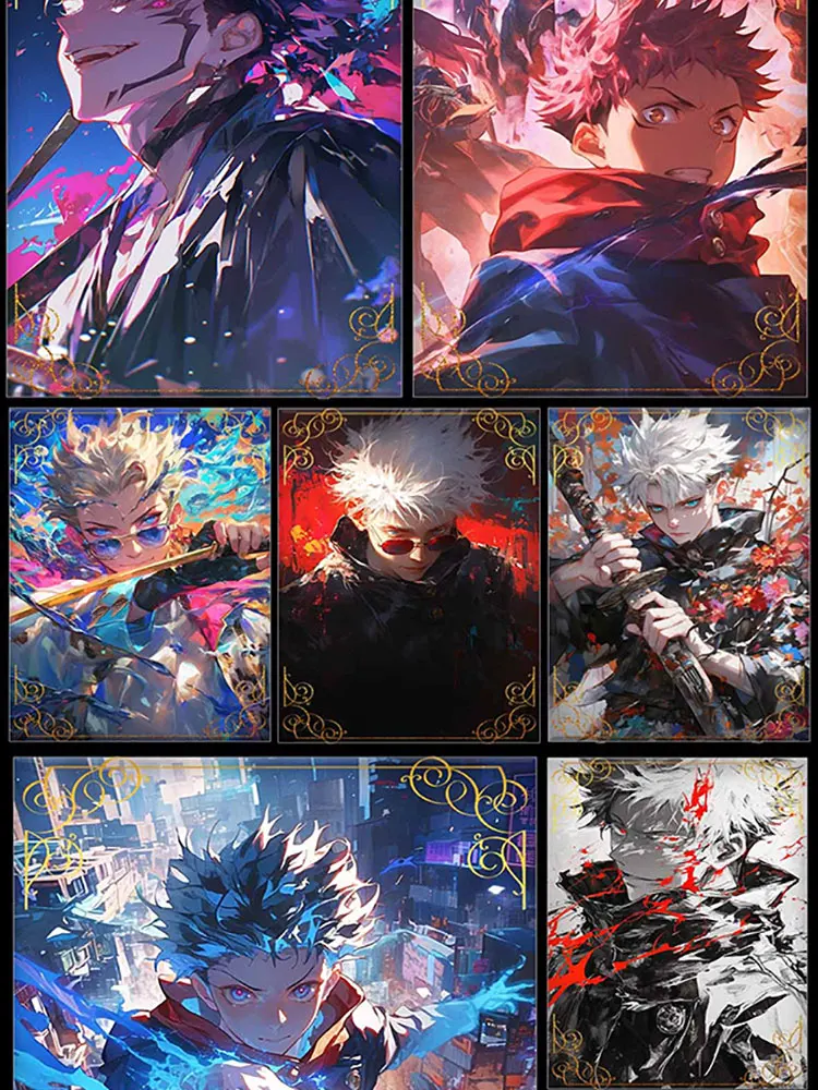 Новейшая коробка Jujutsu Kaisen B5 размер JJK Booster Box Gojo Satoru Nanami Sukuna хобби рождественский