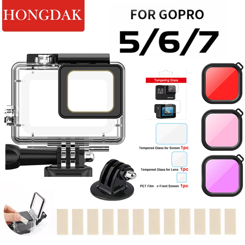 For Go Pro Gopro 5 6 7 Hero Black Protective Cover Housing M