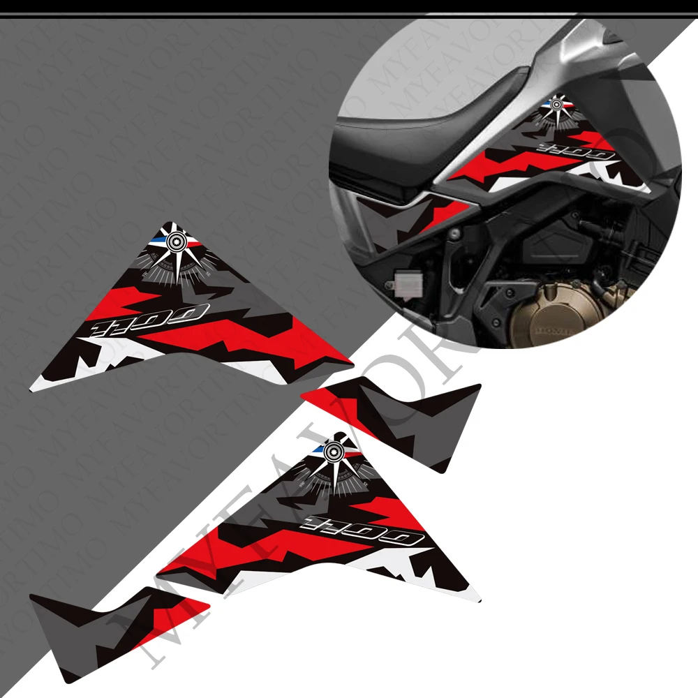 Фото Наклейки-протекторы для топливного бака мотоцикла Honda CRF 1100L Africa Twin Adventure Sports №4