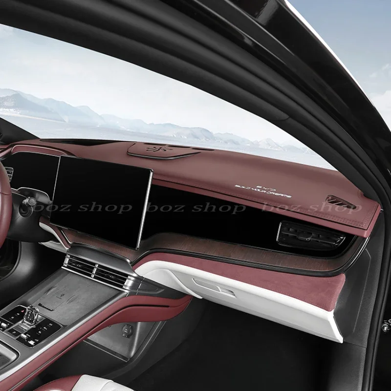 Для BYD Seal 06dmi Центральная панель управления прибором Темный коврик