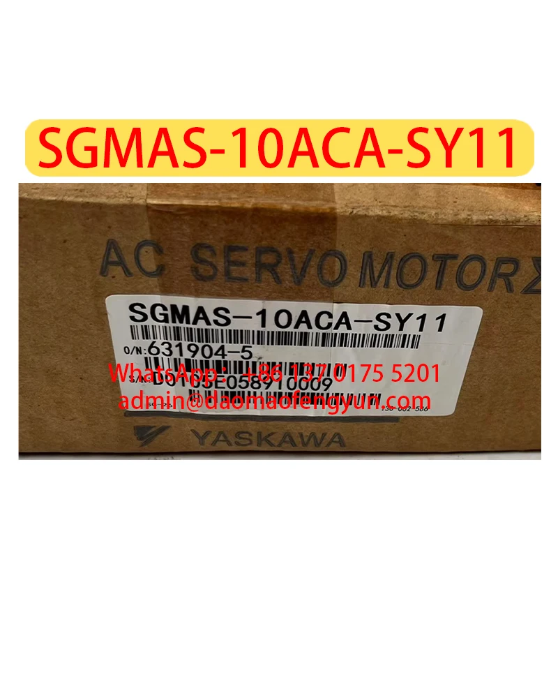 Фото SGMAS-10ACA-SY11 Совершенно новый серводвигатель SGMAS 10ACA SY11, Быстрая доставка №1