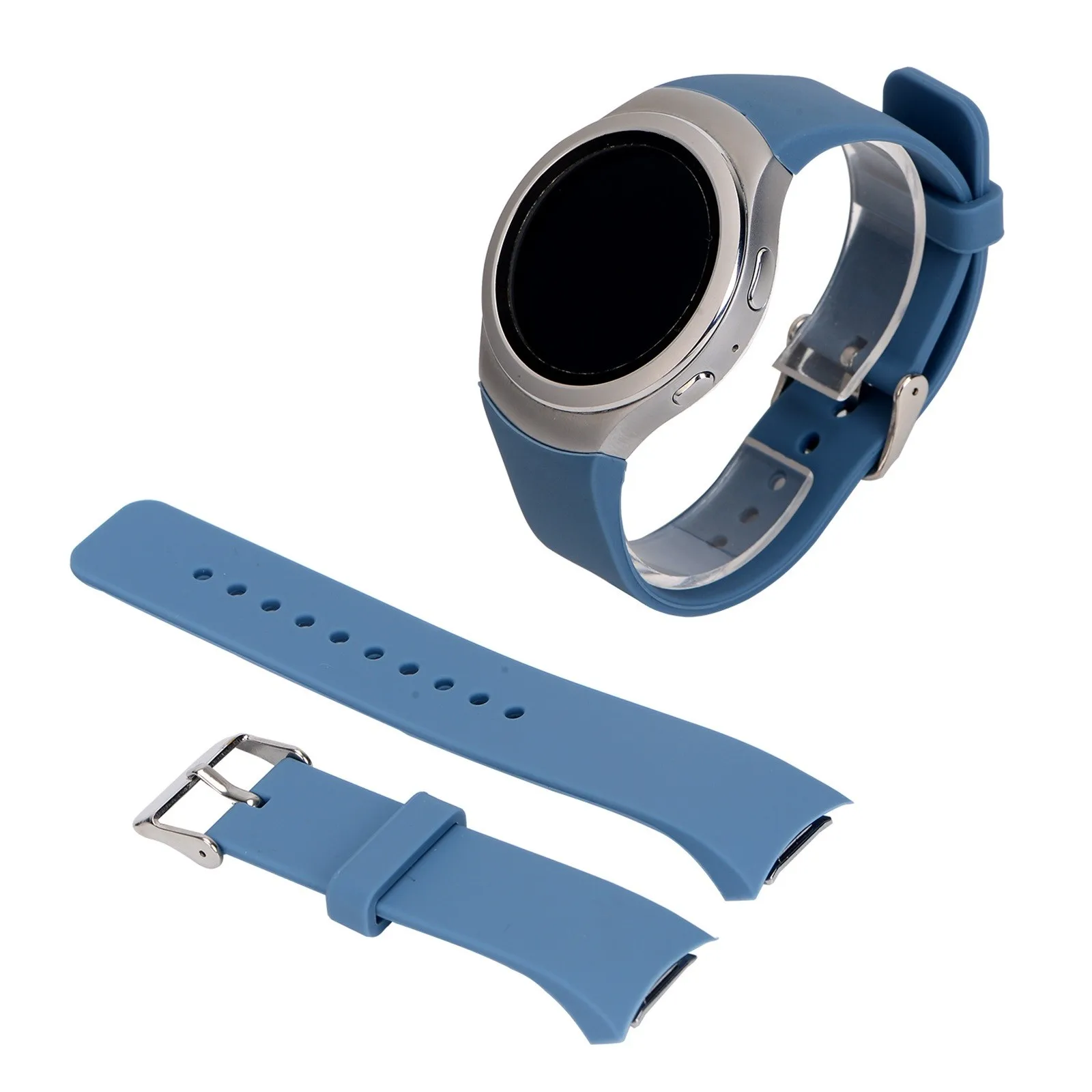 Сменные Мужские t-ремешки, совместимые с S Amsung Gear S2 R720, ремешки для женщин и мужчин, зеркальные Спортивные наручные часы для мужчин