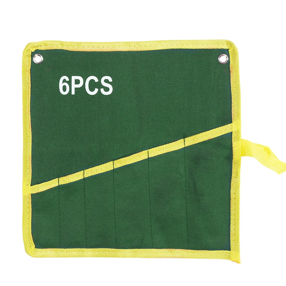 

6/8/10/12/14/25 Storage Organizer Bag Double Opening Offset Ring Spanner Kit Case Tool Bag Spanner Wrench Roll Up Pockets Pouch