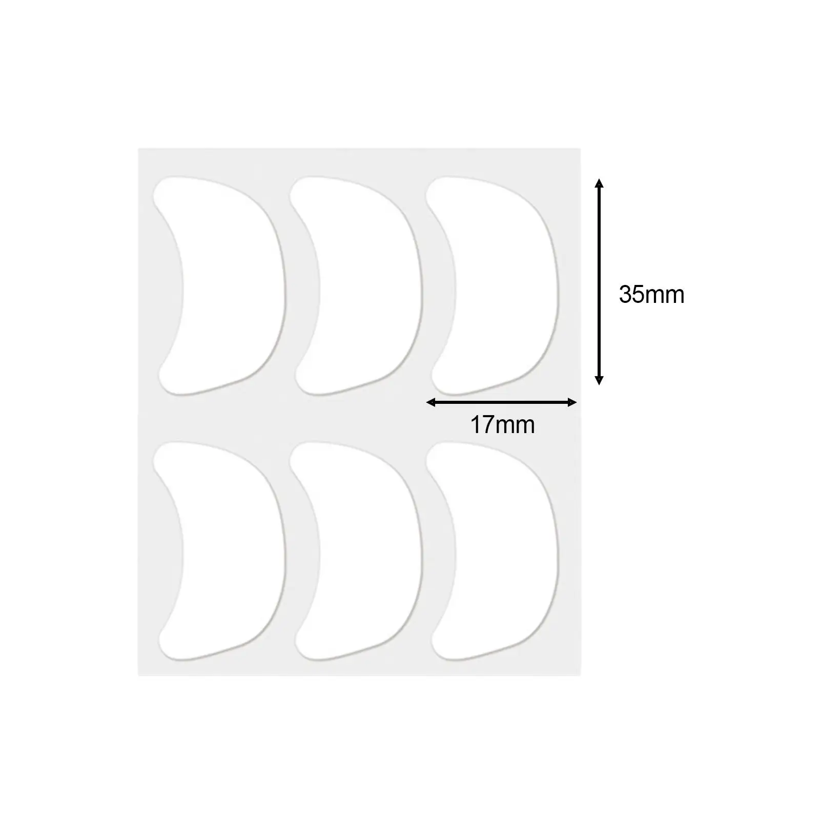 5 шт. нескользящие накладки на губы