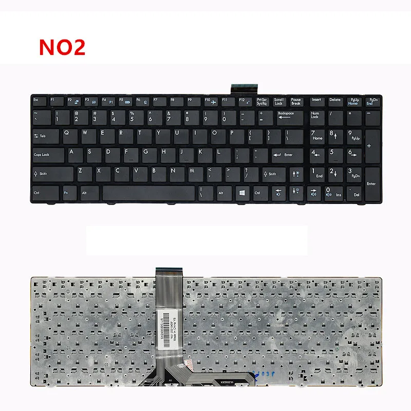 New keyboard For MSI MS-16GA MS-16GH MS-16GF MS-16GD MS-16F4 MS-16GC MS-1763 MS-1762 MS-1757 MS-1759 | Laptop Frames