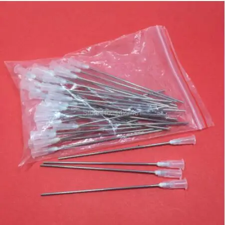 

YOTAT 30pcs syringe needle for epson/hp/canon, ciss cartridge, ciss accessory, ciss parts,diy parts,long 10cm diameter 1.6MM