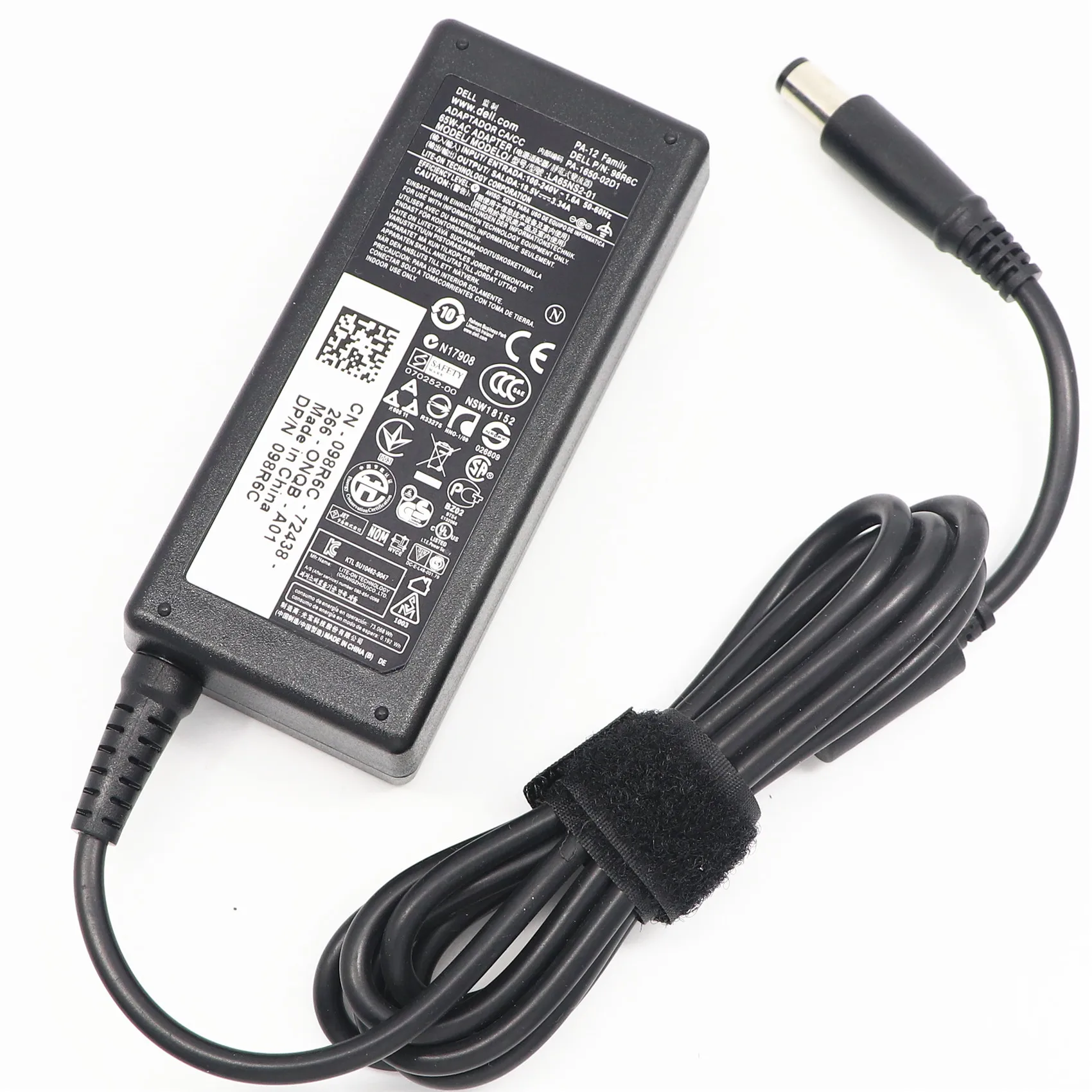 

Original 65W 19.5V 3.34A Adaptor Charger for Dell HA65NS5-00 09RN2C DA65NM111-00 LA65NS2-01 PA-12 Inspiron 17 1750 1764 1720