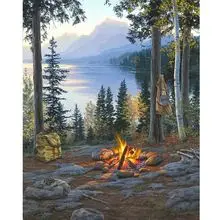 

No.1265 Painting By Numbers DIY Oil Coloring Paint By Numbers Set Gift Drawing By Numbers Canvas Decor New Arrivals