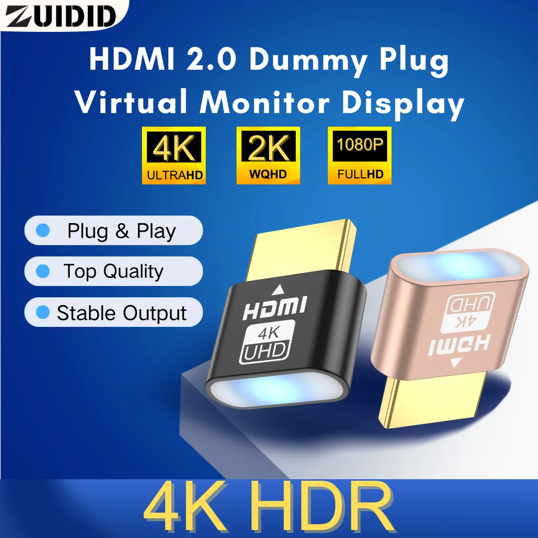 ZUIDID HDMI-адаптер для виртуального монитора