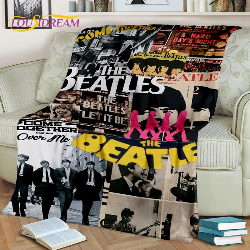 

Одеяло Rock Stand HD B-Beatles с 3D принтом, мягкое покрывало для дома, спальни, кровати, дивана, пикника, путешествия, офиса, Детское покрывало