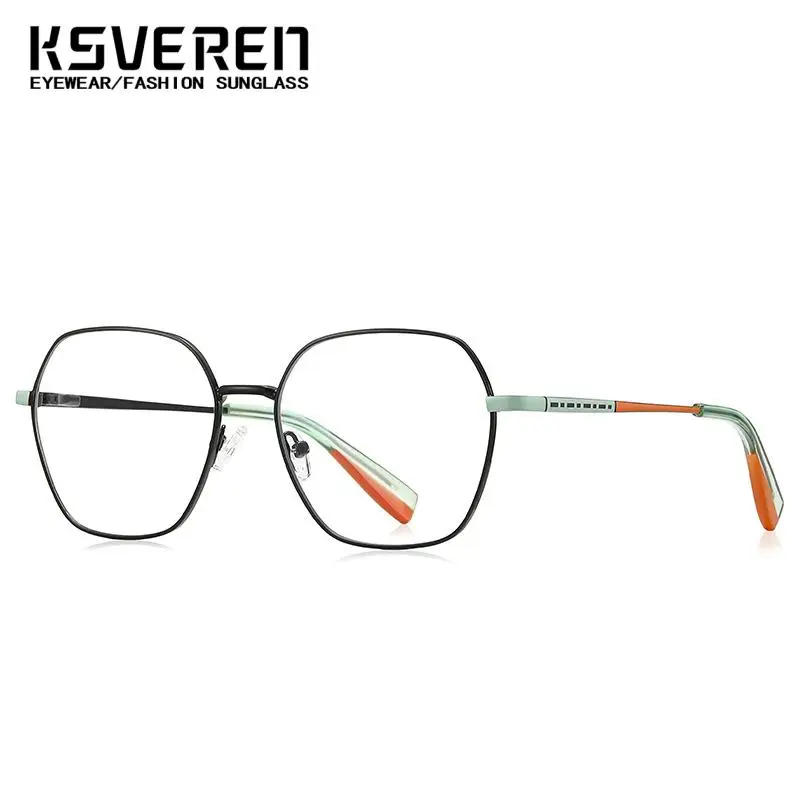 Модные фотохромные очки для близорукости в металлической оправе мужчин и женщин