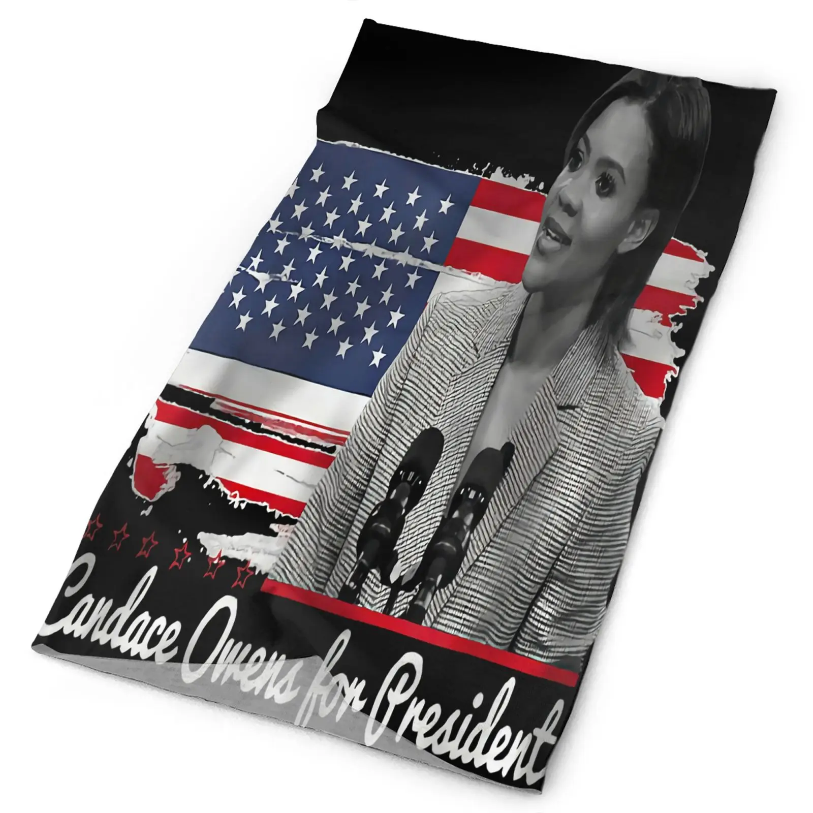 

Candace Owens For President Men's Bandana Snood Scarf Skis Scarf Tourism Mask Men's Balaclava Tourism Scarf Winter Woman Scarf